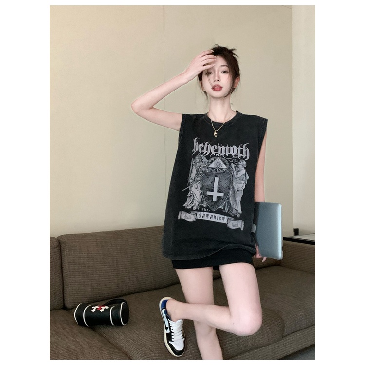 Áo Thun Nữ Cộc Tay Cổ Tròn Form Rộng Thời Trang Hàn