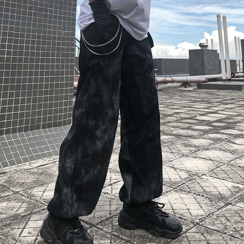 Quần Dài Ống Rộng Màu Xám Phong Cách Cá Tính | BigBuy360 - bigbuy360.vn