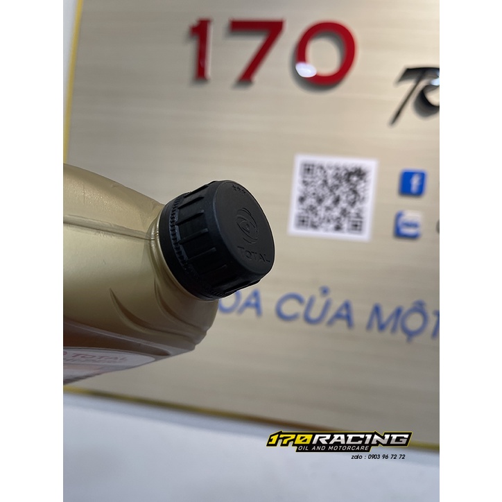 (HCM) Nhớt Xe Máy - cho xe số - TOTAL HI-PERF 4T 700 SAE 10W40 Dung Tích 800 ML - 1000 ML