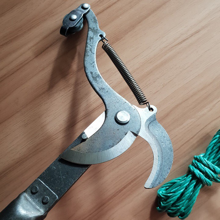 Đầu kéo cắt cành cây trên cao, tỉa cây cảnh, hái hoa quả - màu đen hàng đẹp loại 1