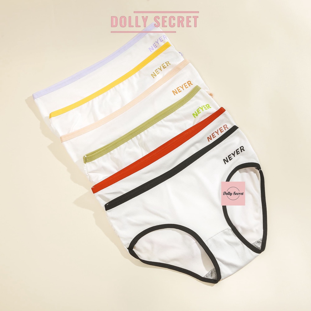 Quần Lót Nữ Giá Rẻ Cotton Kháng Khuẩn Mềm Mỏng Thoáng Mát Siêu Tôn Dáng Mẫu DOLLY SECRET QL040