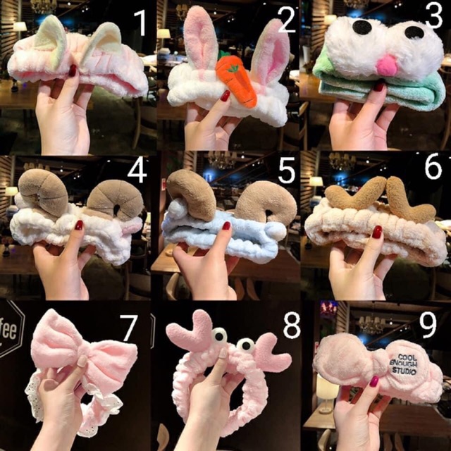 Băng đô rửa mặt