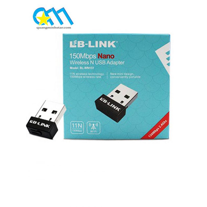 USB Wifi LB-LINK BL-WN151 siêu nhỏ. Loại cao cấp