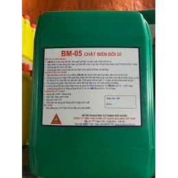 Chất biến đổi gỉ BM05 - Can 10 lít
