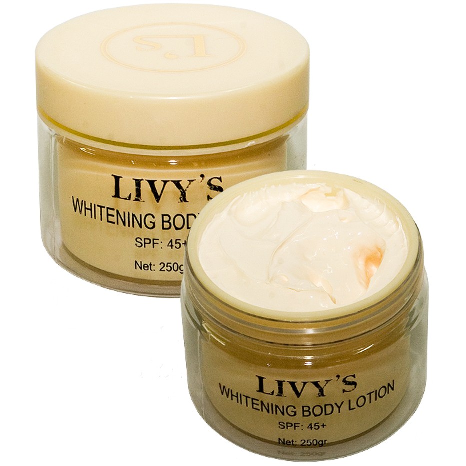Kem dưỡng trắng body Livy’s Thái Lan 250gr