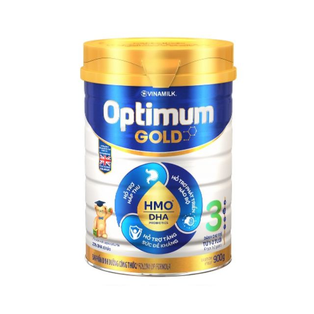 Sữa bột Optimum gold 3 900g date T7/2023