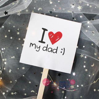 Set 3 que I love my dad