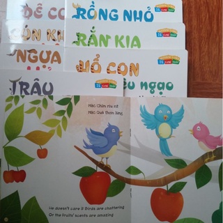 Học liệu - combo 8c vui khỏe cùng 12 con giáp 2+