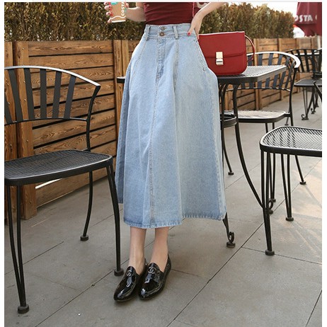 Chân váy jean dài Quãng Châu | BigBuy360 - bigbuy360.vn