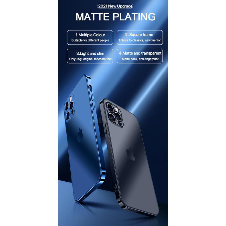 Ốp điện thoại silicon mạ điện dáng vuông cổ điển sang trọng cho For iPhone 14 13 12 11 Pro Max iPhone X XS XR 78Plus SE2020 | BigBuy360 - bigbuy360.vn