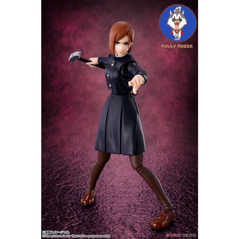 Mô Hình SHF Nobara Kugisaki Jujutsu Kaisen Chính Hãng Chú thuật hồi chiến