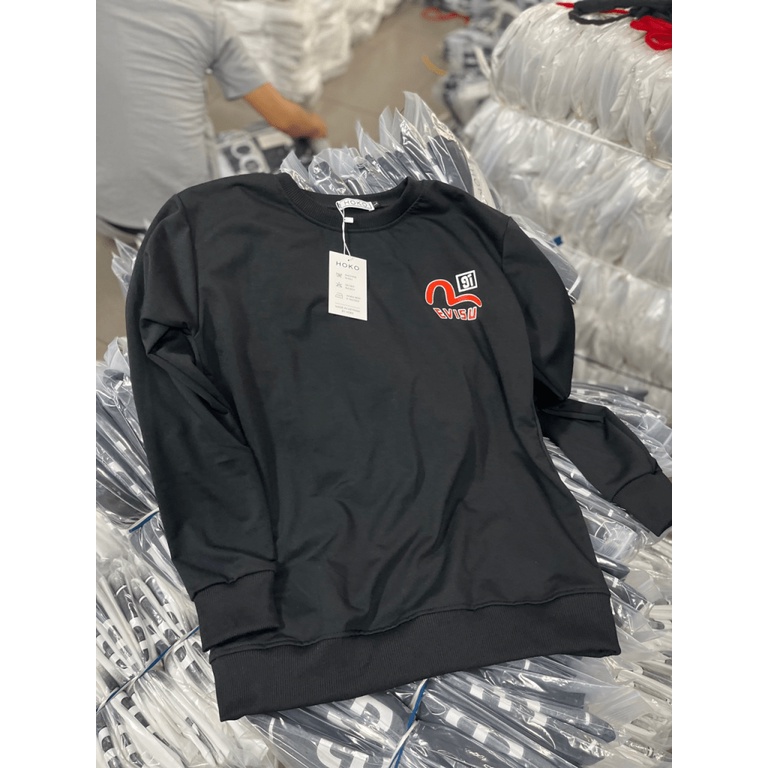 (HCM) ÁO KHOÁC NỈ NAM CỔ TRÒN TAY DÀI THỜI TRANG THU ĐÔNG - PHONG CÁCH HÀN QUỐC KOKO MI FASHION