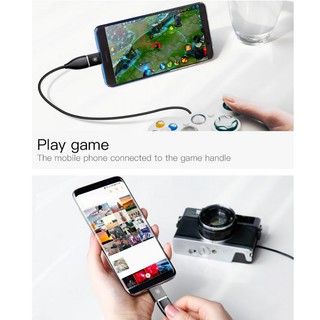Đầu chuyển OTG USB Type C sang USB Full size (TYPE C Male to USB Female Cable Adapter Converter)