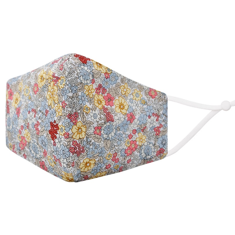 Khẩu Trang cotton 3d Chống Bụi Họa Tiết Hoa 3d Thời Trang Mùa Hè Cho Nữ