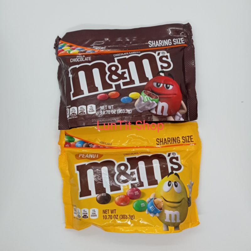 Kẹo socola M&amp;M chocolate sharing size 303g