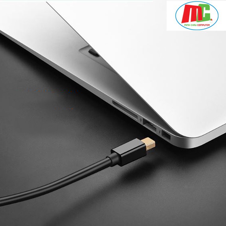 Cáp Chuyển Mini DisplayPort To HDMI 1.5m 4K Ugreen 20848 (Màu Đen) - Hàng Chính Hãng