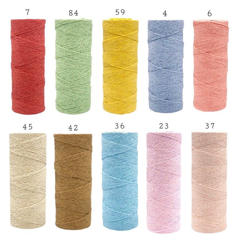 Sợi Cói Giấy Cuộn 100g