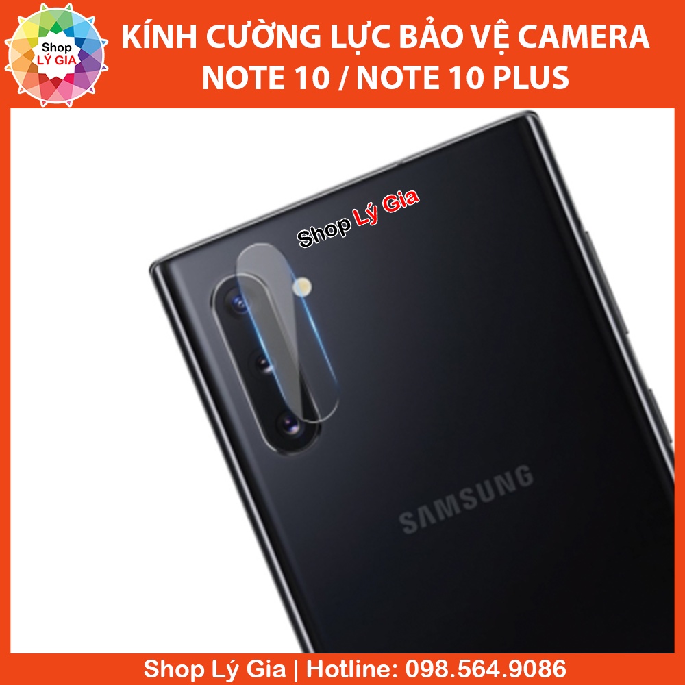 Kính cường lực bảo vệ camera cho Note 10 Plus / Note 10