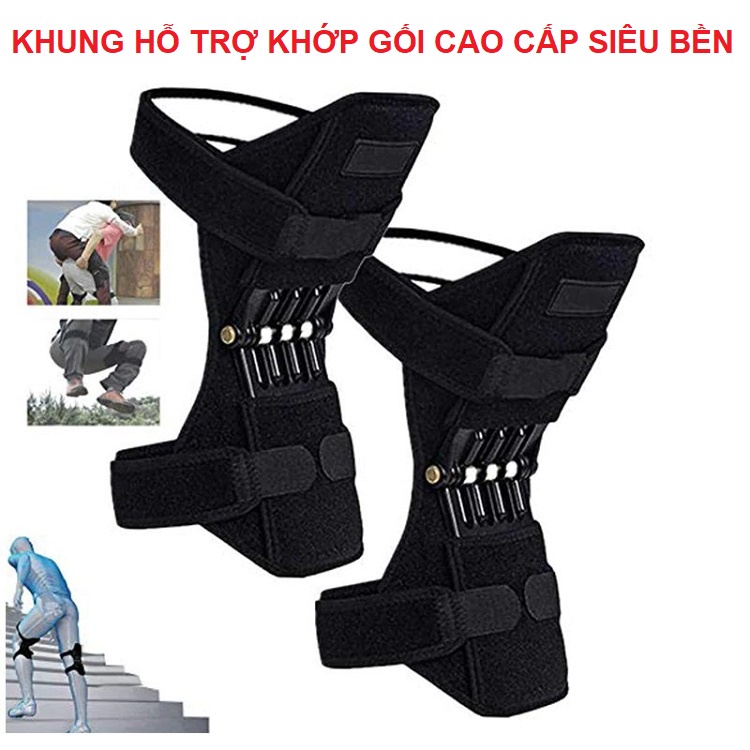 Khung Hỗ Trợ Khớp Gối, Nâng Đỡ Đôi Chân - Trợ Lực Khớp Gối Tải Thêm 40Kg - Bảo Vệ Đầu Gối