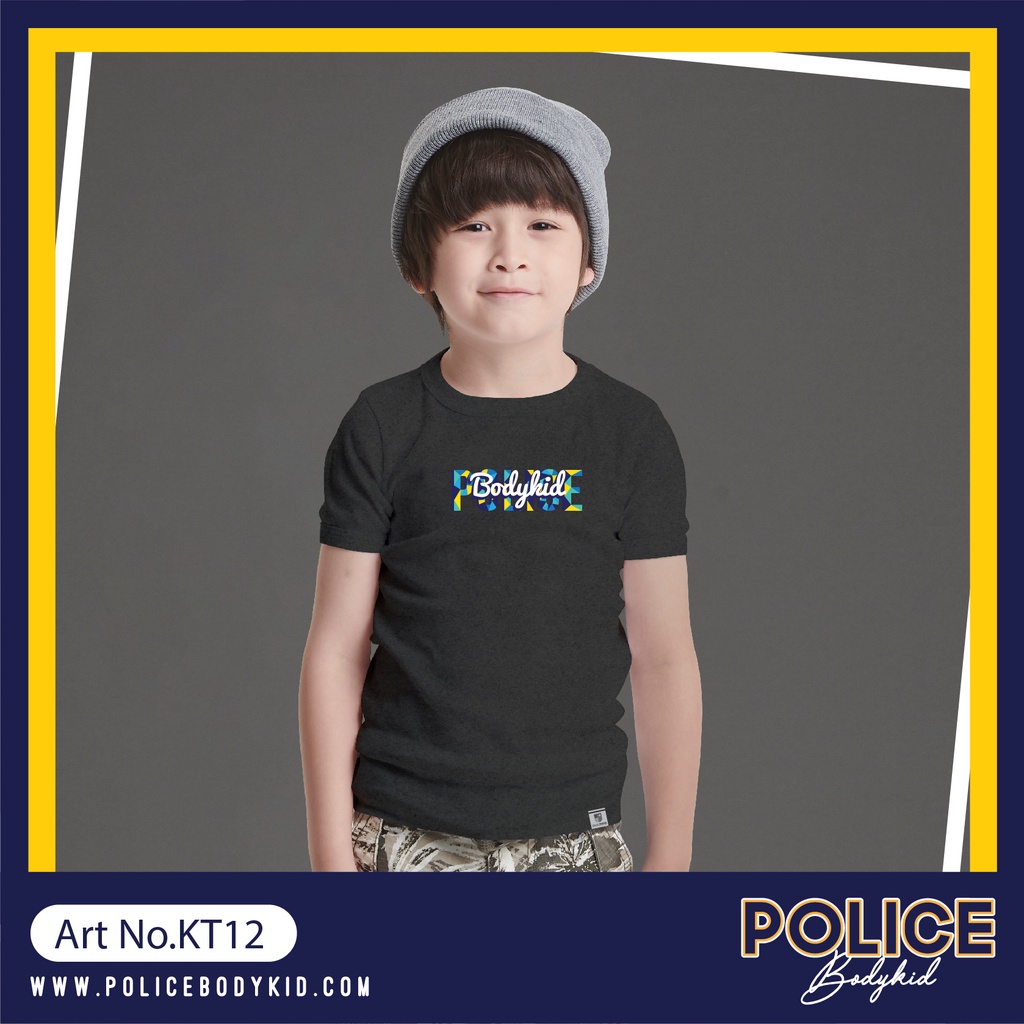 Áo thun trẻ em Police nhập khẩu Thái Lan (KT12)