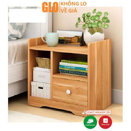 Tủ Gỗ 1 Ngăn Đầu Giường 45x25x40cm GloShop