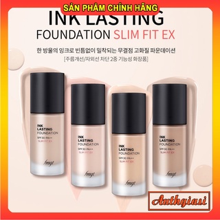 Kem Nền THE FACE SHOP Ink Lasting Foundation Slim Fit EX SPF30 PA++ TFS fmgt lâu trôi che phủ cao