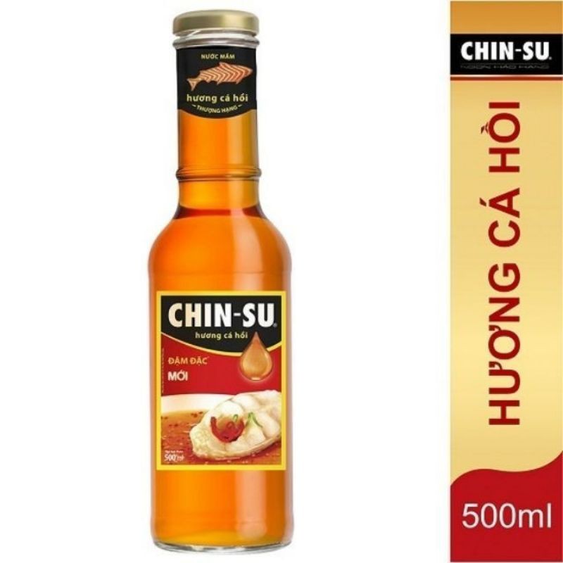 [Mã GROSALE55 giảm 8% đơn 500K] Nước mắm chinsu hương cá hồi 500ml