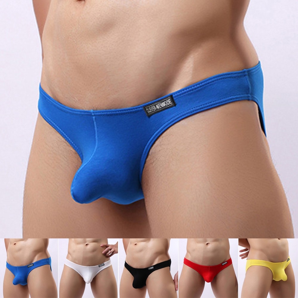 Mens Sexy Boxer Briefs Thongs Underwear Cool Pouch Bikini Underpants M-XL