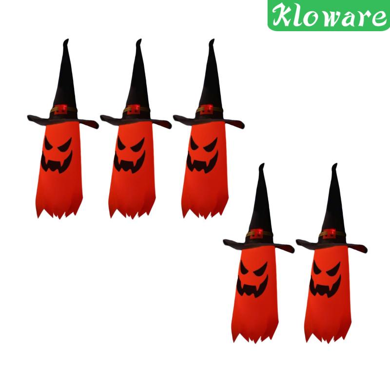 Set 5 Đèn LED Hình Bí Ngô Trang Trí Halloween