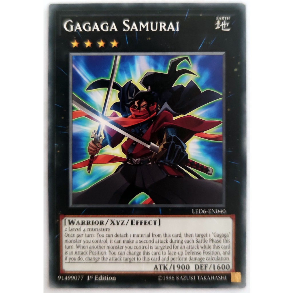 [Thẻ Yugioh] Gagaga Samurai |EN| Common (ZEXAL)