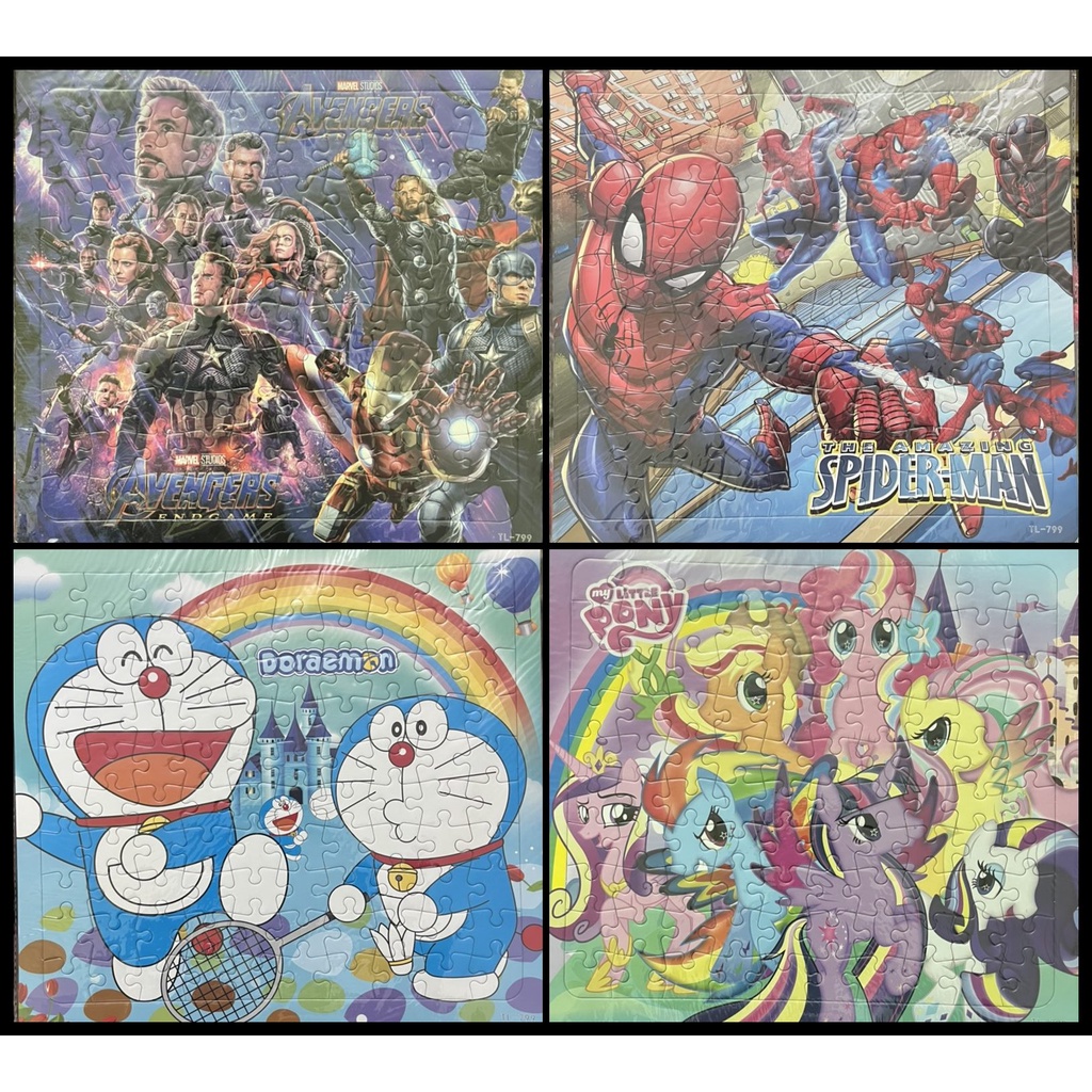 Tranh ghép hình, xếp hình 100 mảnh cho bé