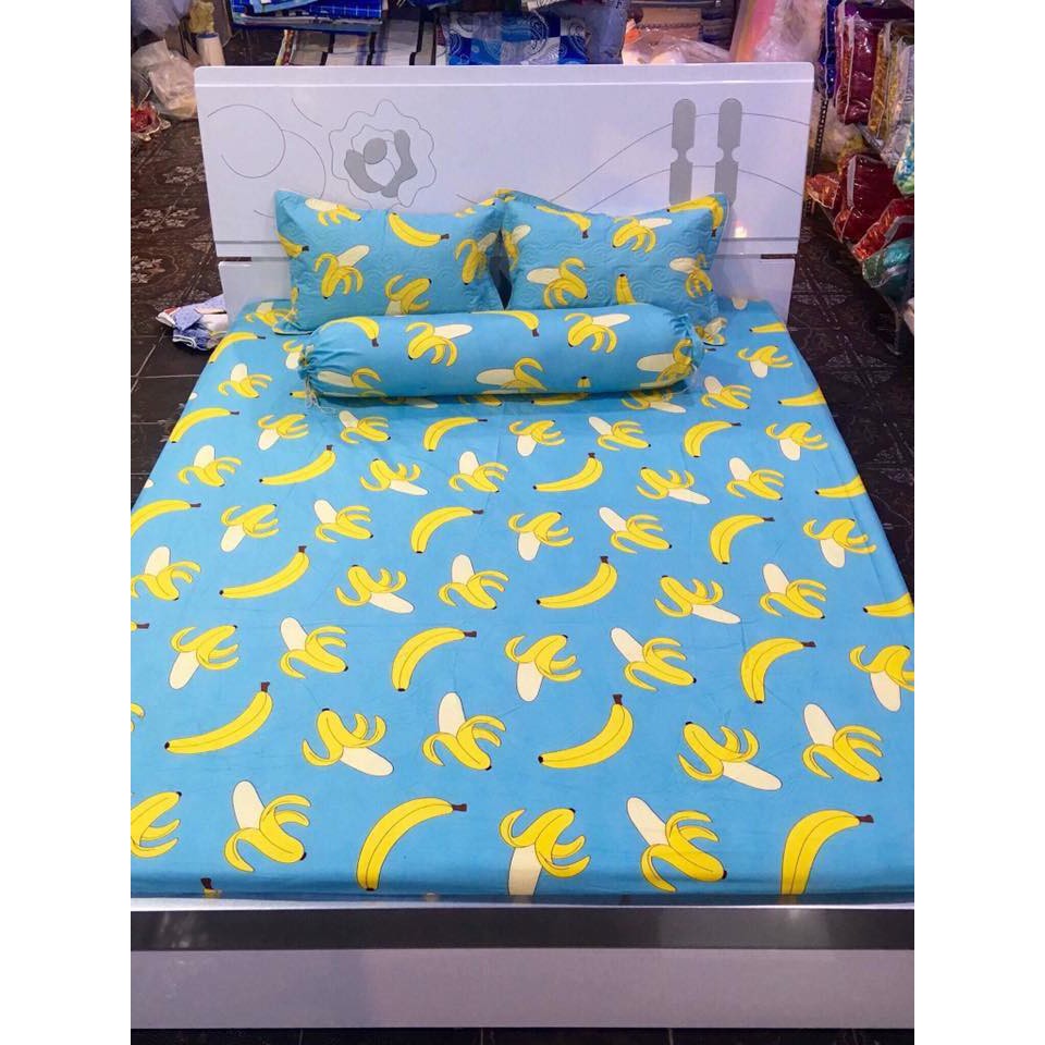 [SIÊU SALE] [HỔ TRỢ PVC] Xả kho giá rẻ bộ drap giường cotton poly mát mịn (chọn mẫu) | BigBuy360 - bigbuy360.vn