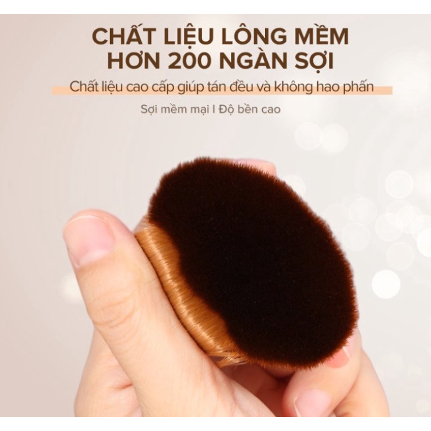 CỌ TÁN KEM NỀ ĐẦU DẸT KABUKI