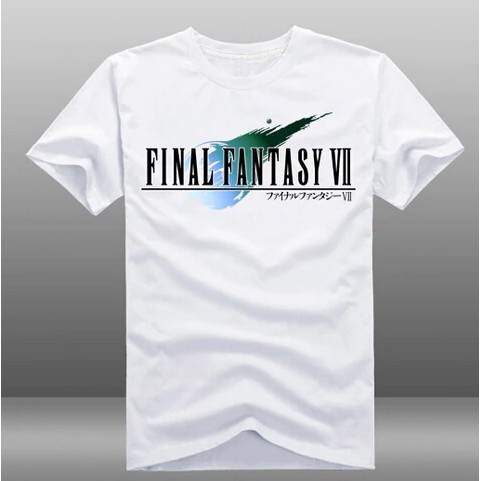S Game Final Fantasy Vii Ff7 s Áo thun nam tay ngắn xu hướng hot 528285