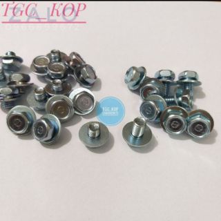 Ốc hộp xích xe dream. (Giá 1 bộ .3 con ốc ngắn và 1con ốc dài )