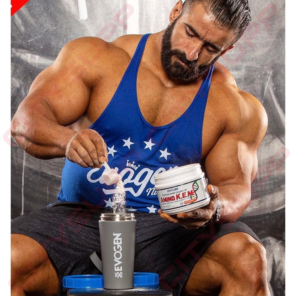 Evogen AMINO KEM Intra-Workout , 8.5G EAA/BCAA, Phục Hồi, Tăng Cơ, Sức Mạnh, Sức Bền, 50MG S7, 2G Điện Giải