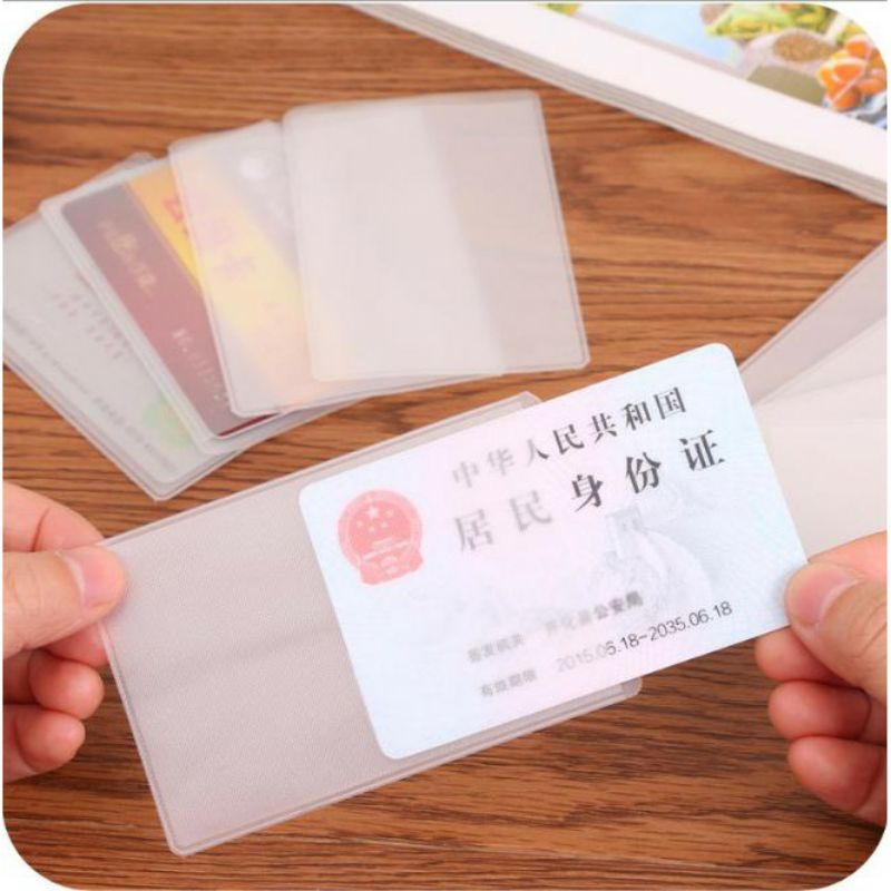 Túi Đựng Card Visit, Atm, Cmnd Trong Suốt - Ví Đựng Card Visit, thẻ Atm, Thẻ căn cước Trong Suốt