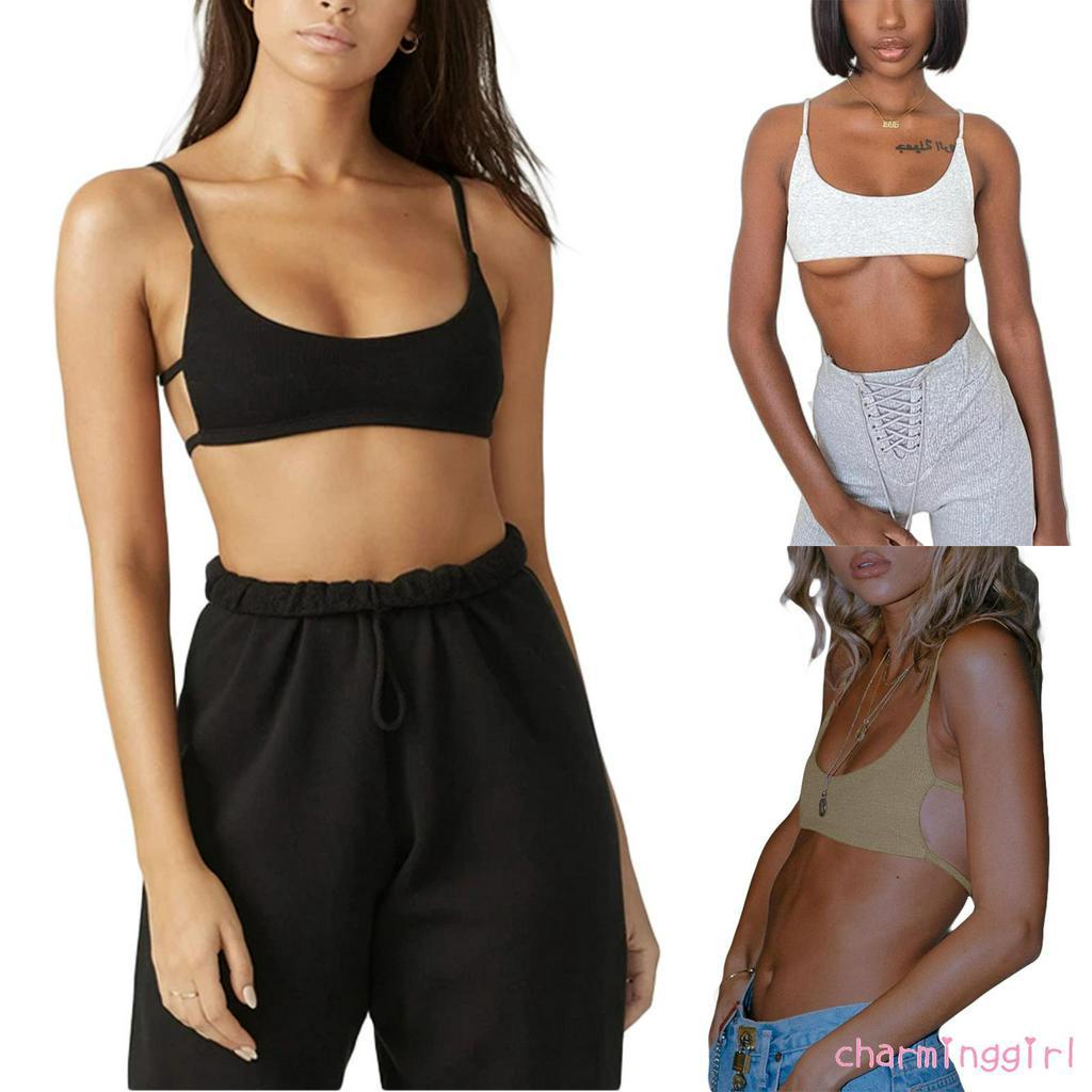 Áo croptop hai dây hở lưng quyến rũ dành cho nữ