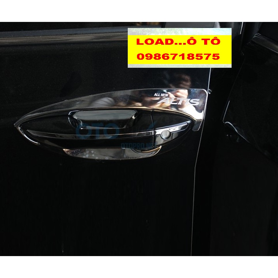 Ốp Tay Nắm Và Hõm Cửa Toyota Altis 2022-2019 Mạ Crom Cao Cấp