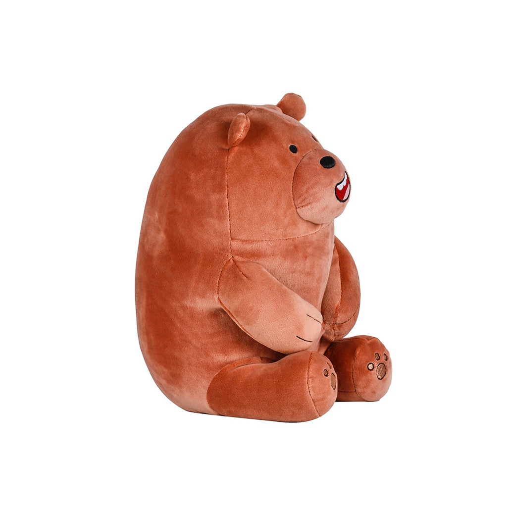 Gấu bông Miniso Bare Bears (Nâu)