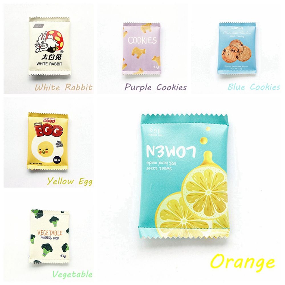 Ví đựng tiền xu bánh snack mini họa tiết hoạt hình thời trang dễ thương