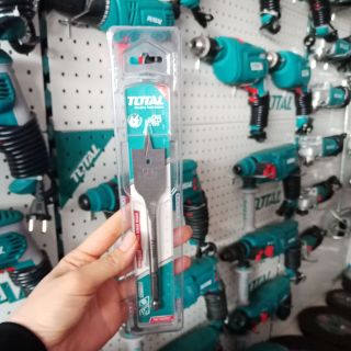 Mũi khoan gỗ đầu dẹp đuôi lục 25mm total tac162501