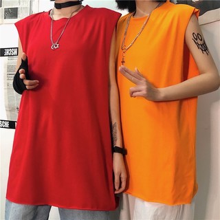 Áo tanktop unisex dưới 70kg - basic trơn