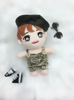 Outfit doll 20cm - Yếm thun (không kèm mũ nồi)