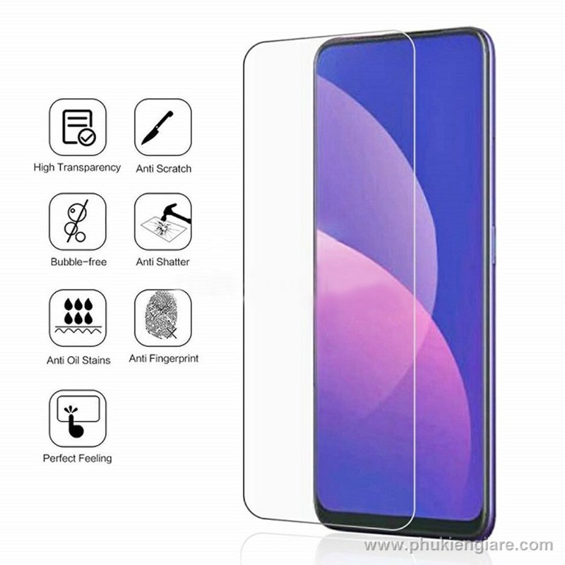 Kính Cường Lực Trong Suốt- 2.5D Oppo  Reno 2- Reno 2F- Reno 3- A31(2020)- A91(2020)- A5(2020)- A9(2020)-  A92- A52-  A12