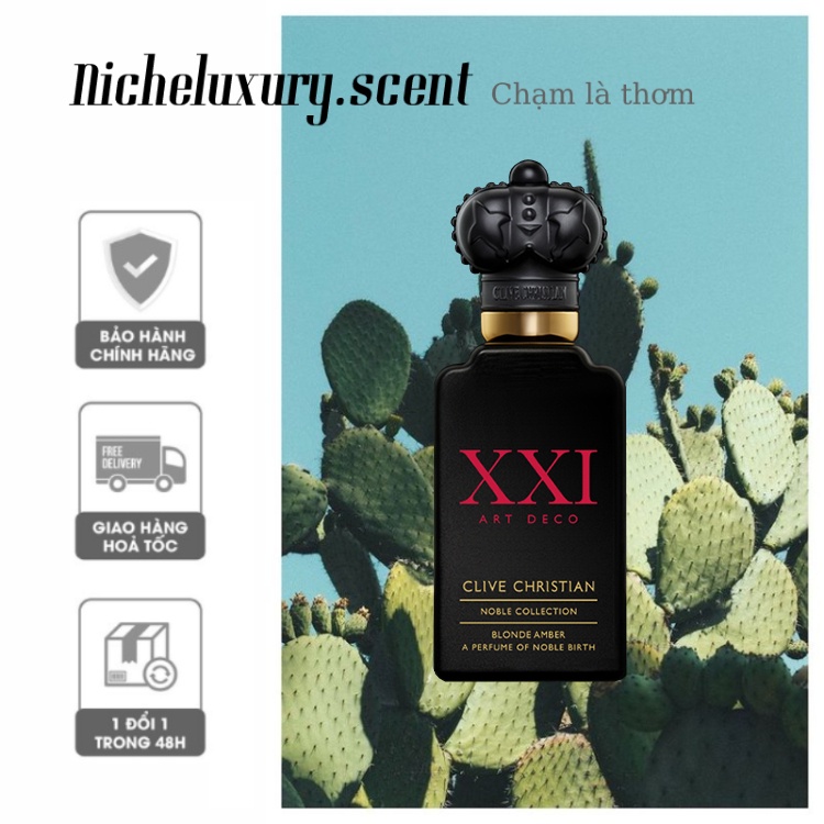 ????? - Nước Hoa Clive Christian Xxi Art Deco Blonde Amber - 10Ml