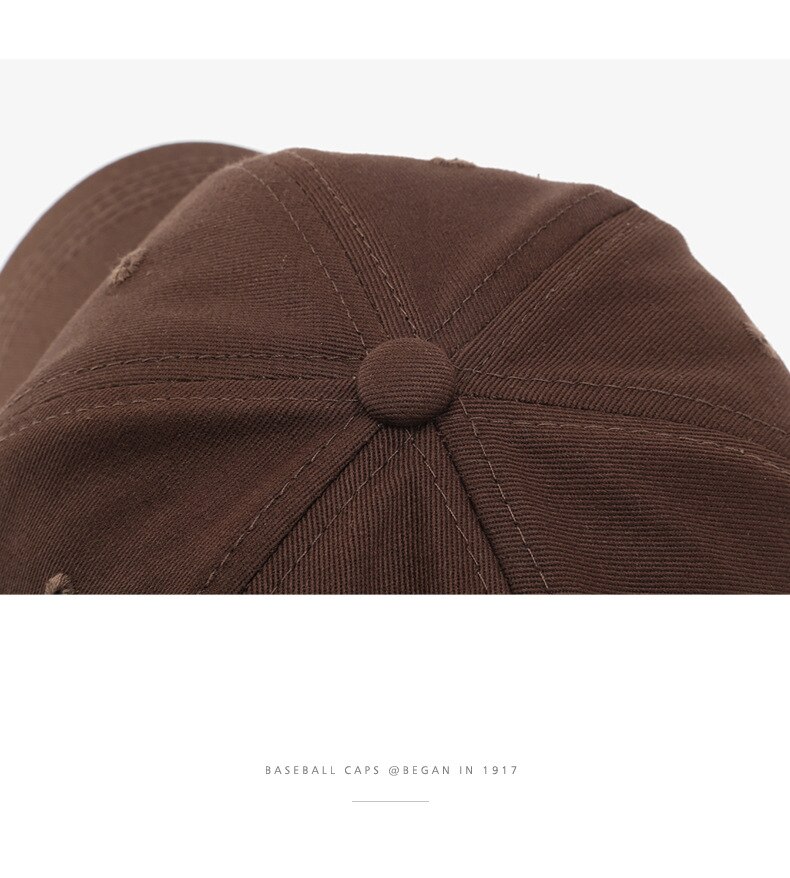 Mũ lưỡi trai thêu họa tiết chữ R phong cách hè 2021 cá tính