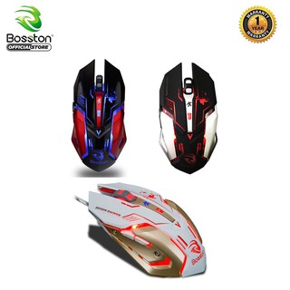 Chuột chuyên Game Bosston BS-11 Led đa màu - Hãng phân phối chính thức