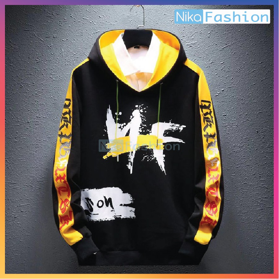 Nikafashion Áo Hoodie Nón Unisex Nam Nữ Chất Vải Nỉ Freesize 1 kích cỡ Form Dáng Rộng Dưới 65kg Mặc Đẹp N.F | BigBuy360 - bigbuy360.vn