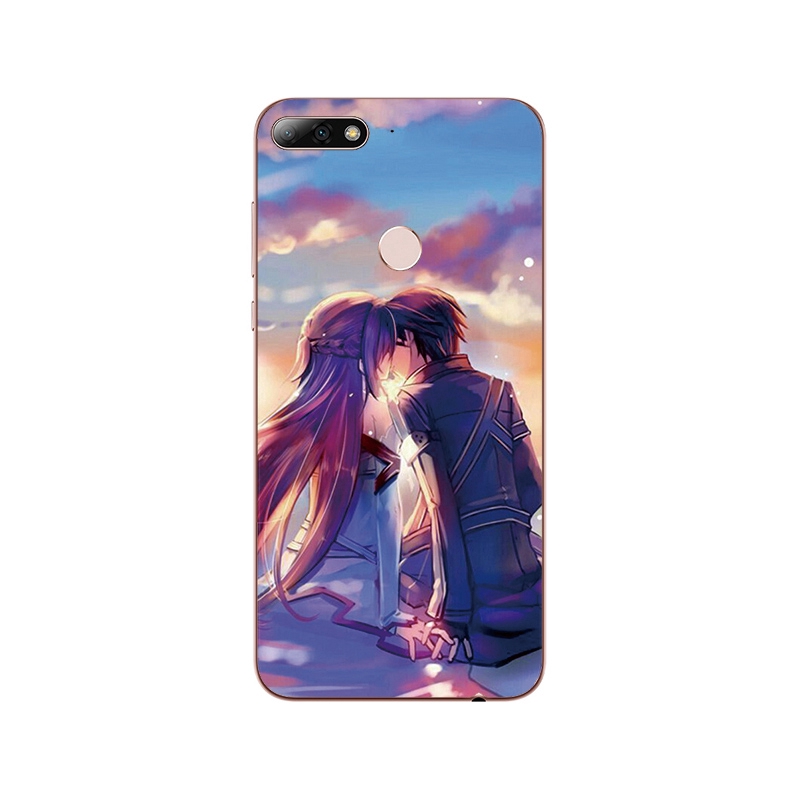 Sword art online cartoon Phone Case For ZTE Blade V7 V8 Lite Max Mini V9 V10 Vita silicone Cover